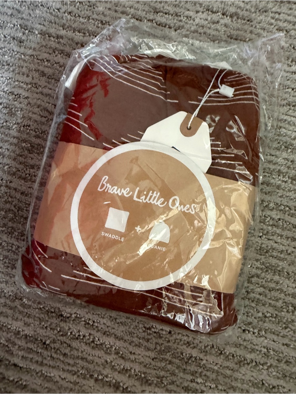 Brave Little Ones Kids Swaddle - Rust